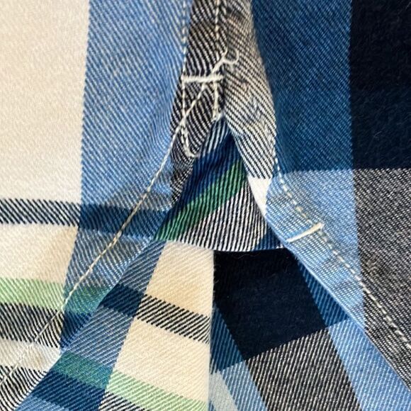 GAP M Unisex Loose Fit Shacket Plaid Jacket - Picture 7 of 13